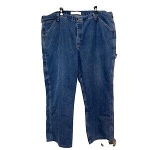 Lee Dungarees Carpenter Jeans Denim Mens 2107910 48x30 TZS-C889-014 Blue